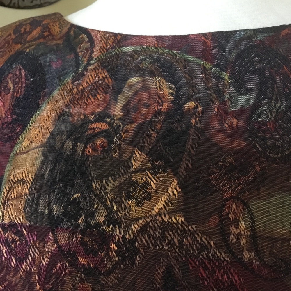 RARE Vintage 80’s Lanz Originals Floral Paisley Cottagecore Maxi Dress - Picture 4 of 15